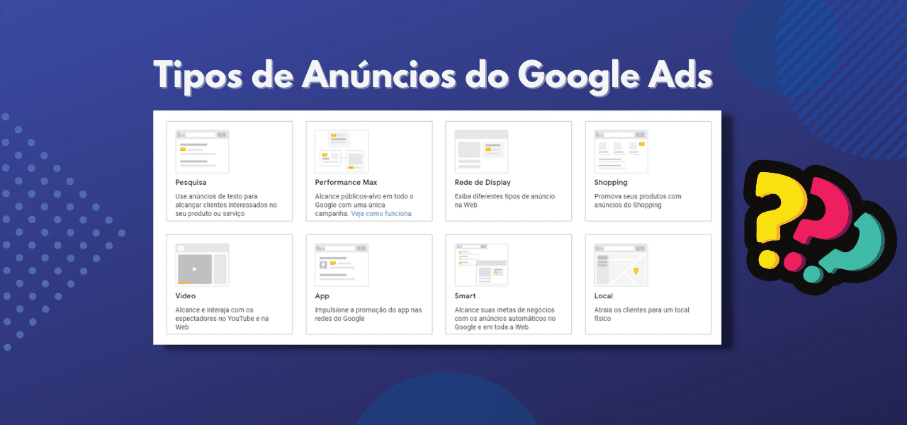 Tipos de Anúncios Google Ads